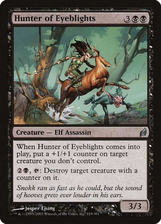 Image for Hunter of Eyeblights (119) [Lorwyn] - Magic: The Gathering