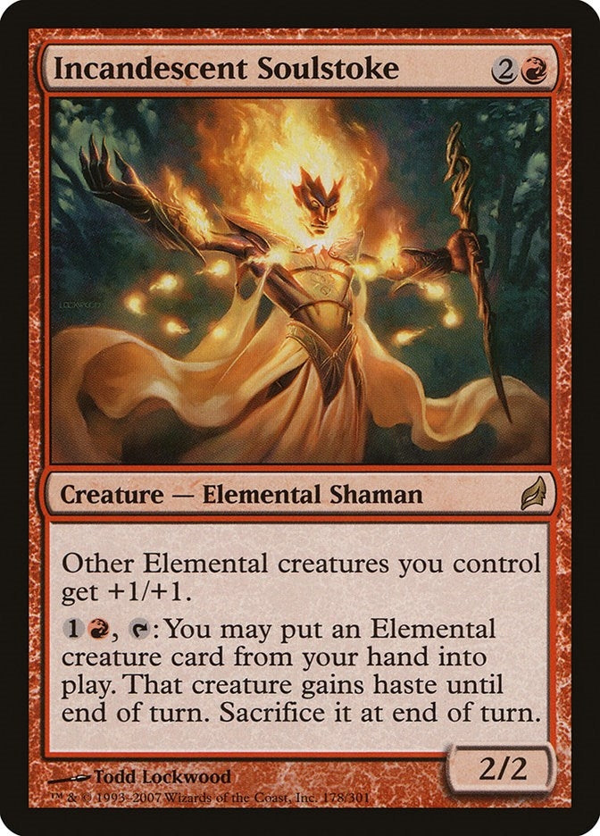 Image for Incandescent Soulstoke (178) [Lorwyn] - Magic: The Gathering