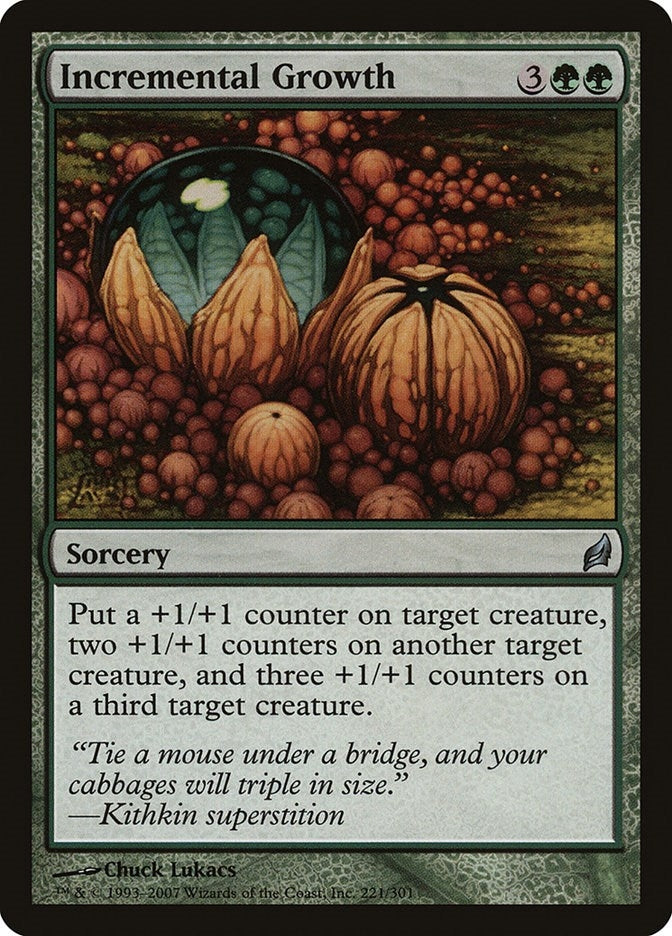 Image for Incremental Growth [Lorwyn] - Magic: The Gathering