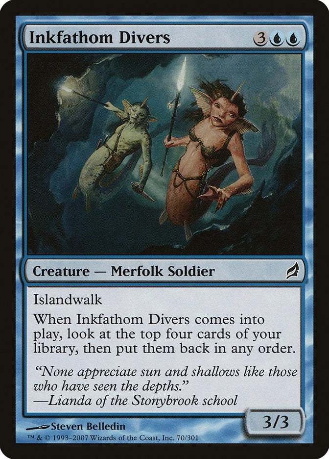 Image for Inkfathom Divers (70) [Lorwyn] - Magic: The Gathering