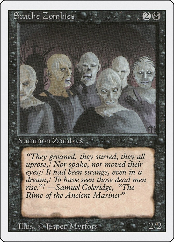 Image for Scathe Zombies [Revised Edition] - Magic: The Gathering