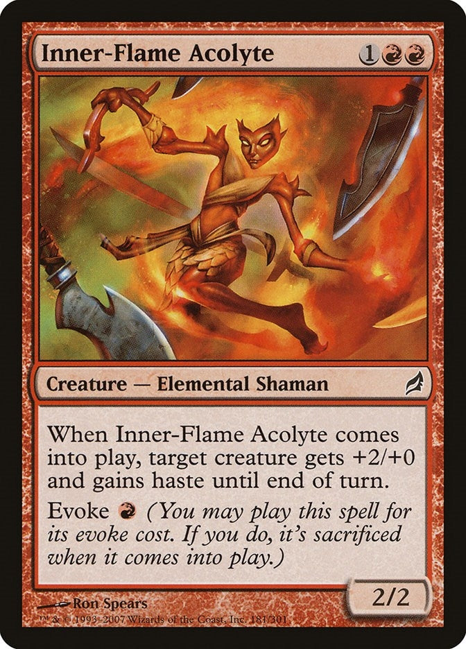 Image for Inner-Flame Acolyte (181) [Lorwyn] - Magic: The Gathering