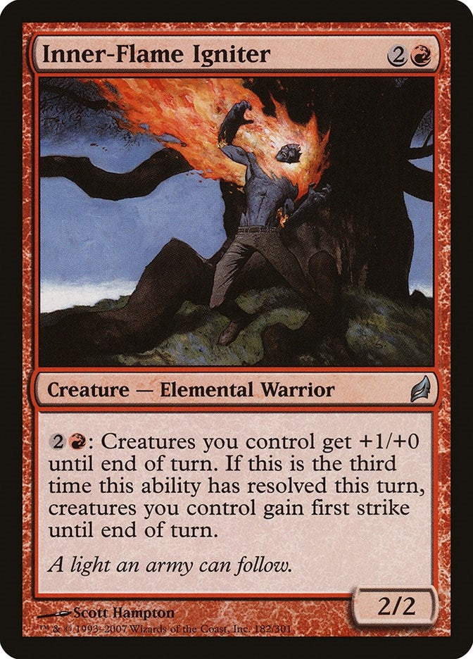 Image for Inner-Flame Igniter (182) [Lorwyn] - Magic: The Gathering