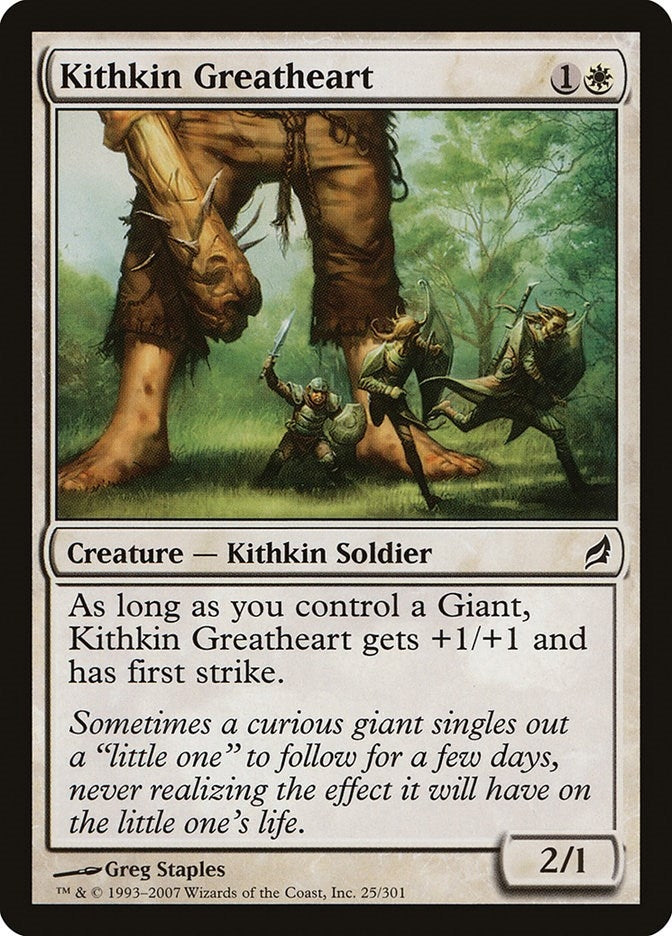 Image for Kithkin Greatheart (25) [Lorwyn] - Magic: The Gathering
