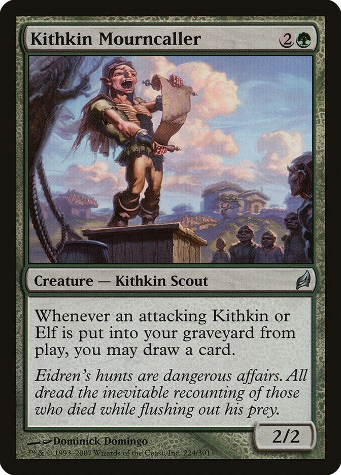 Image for Kithkin Mourncaller (224) [Lorwyn] - Magic: The Gathering