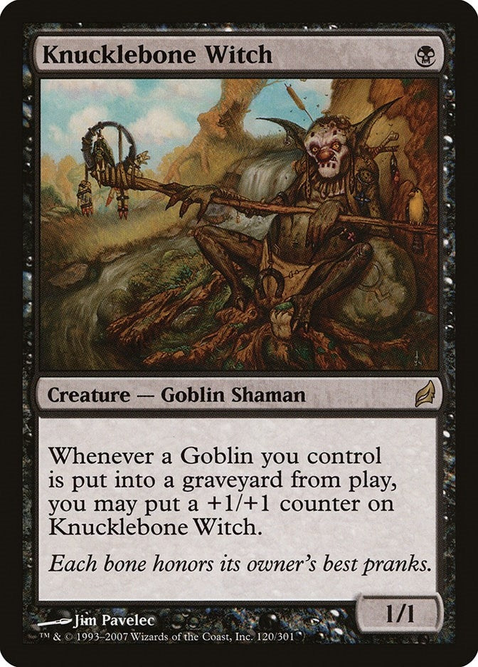 Image for Knucklebone Witch (120) [Lorwyn] - Magic: The Gathering