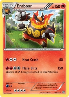 Image for Emboar (019/114) [Deck Exclusives] - Pokemon