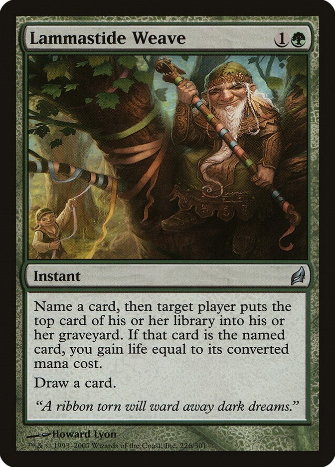 Image for Lammastide Weave (226) [Lorwyn] - Magic: The Gathering