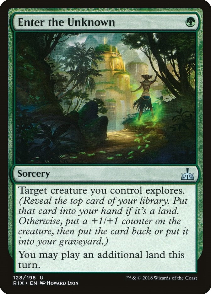 Image for Enter the Unknown (128) [Rivals of Ixalan] - Magic: The Gathering