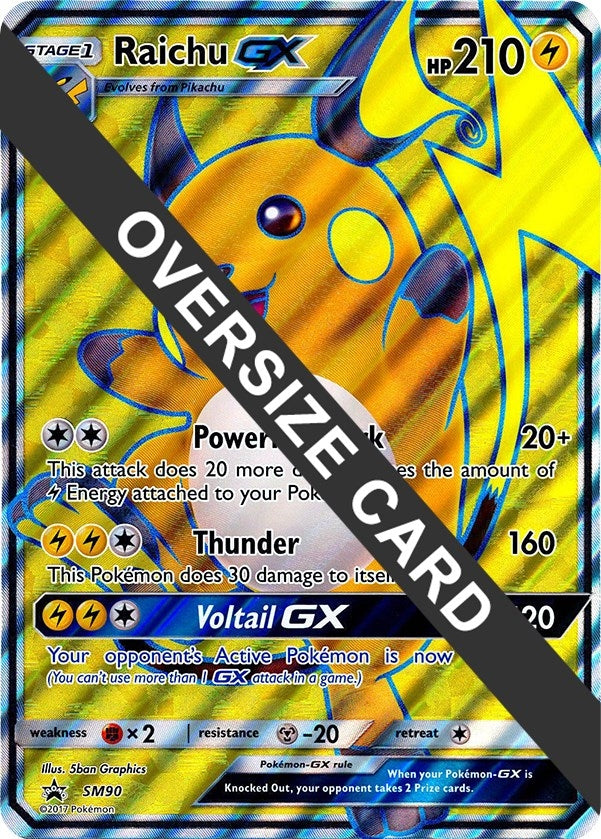 Image for Raichu GX - SM90 (SM90) [Jumbo Cards] - Pokemon