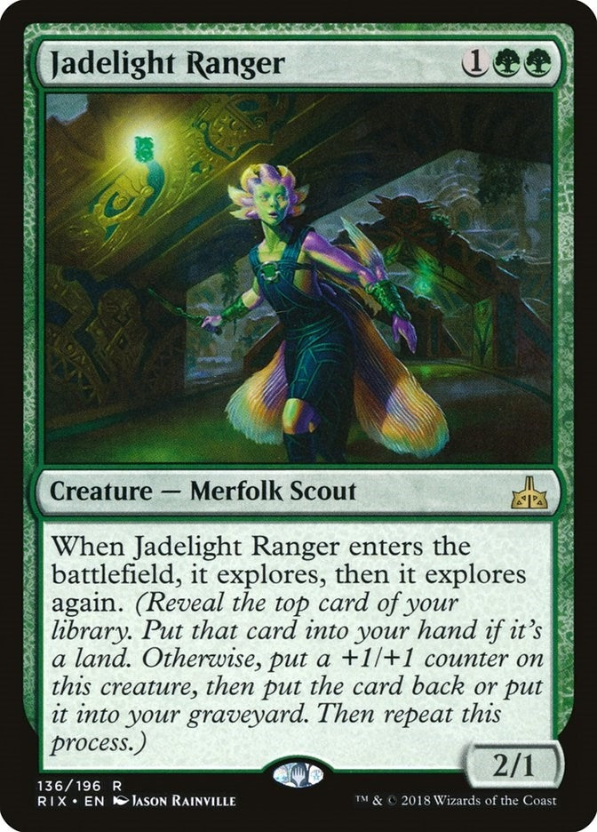 Image for Jadelight Ranger (136) [Rivals of Ixalan] - Magic: The Gathering