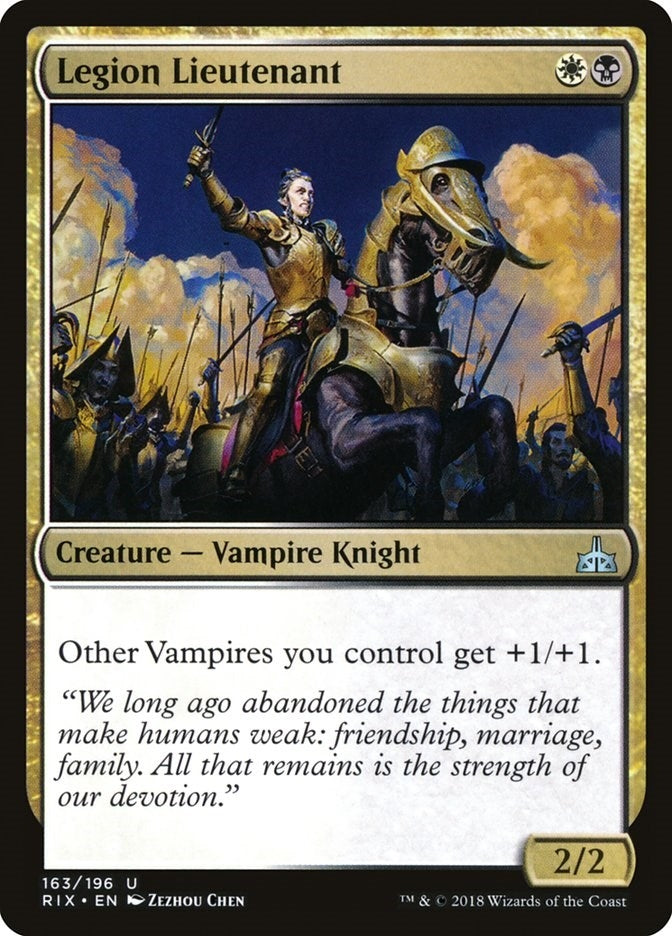 Image for Legion Lieutenant (163) [Rivals of Ixalan] - Magic: The Gathering