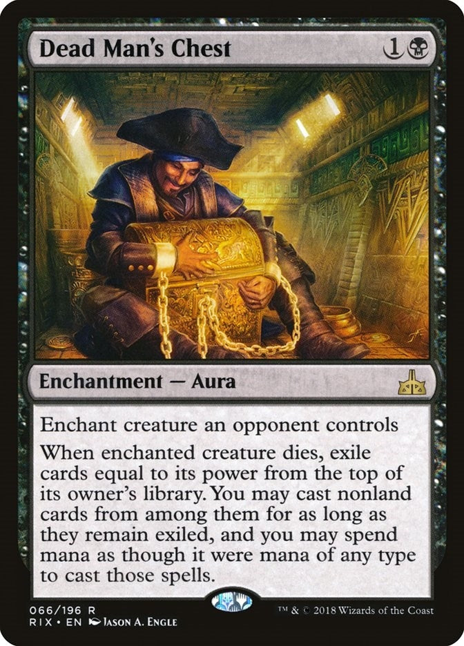 Image for Dead Man's Chest (66) [Rivals of Ixalan] - Magic: The Gathering