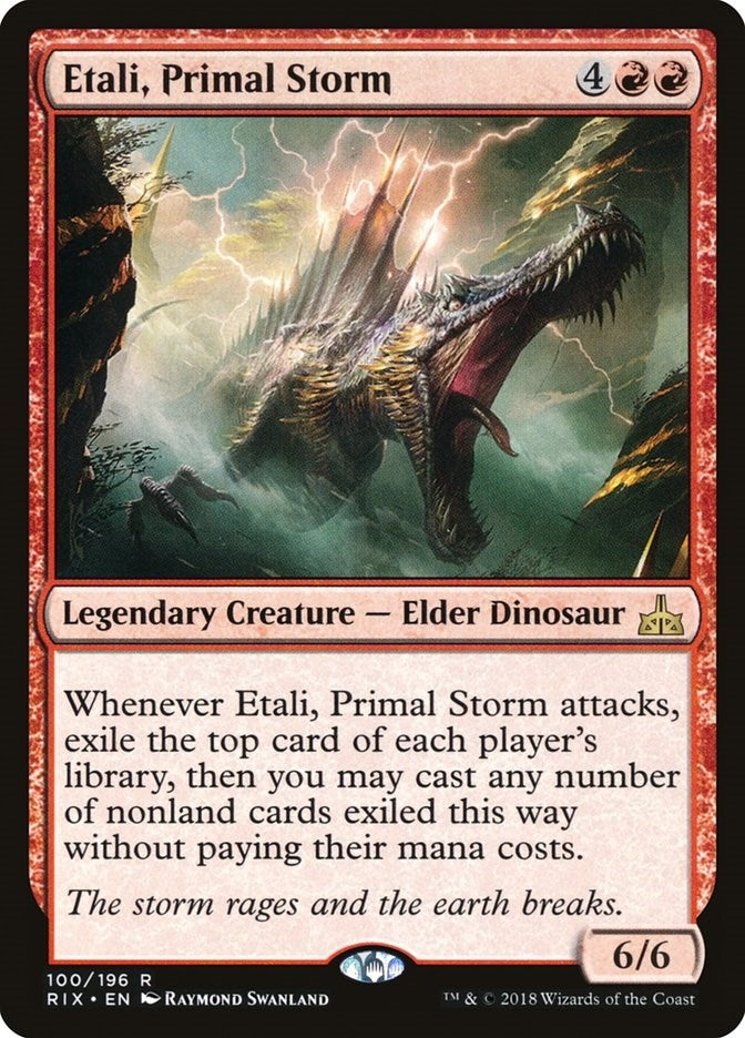 Image for Etali, Primal Storm (100) [Rivals of Ixalan] - Magic: The Gathering