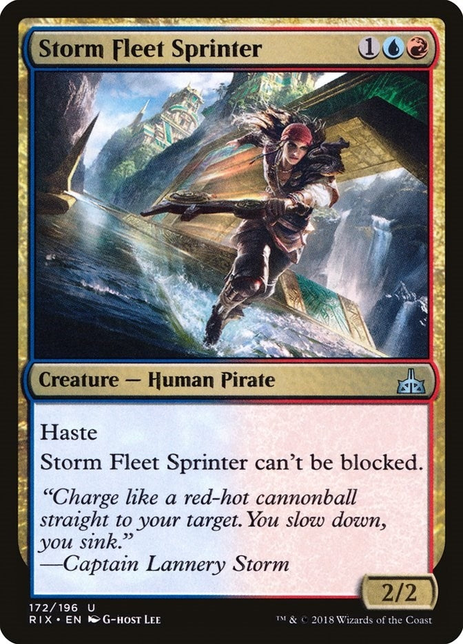 Image for Storm Fleet Sprinter (172) [Rivals of Ixalan] - Magic: The Gathering