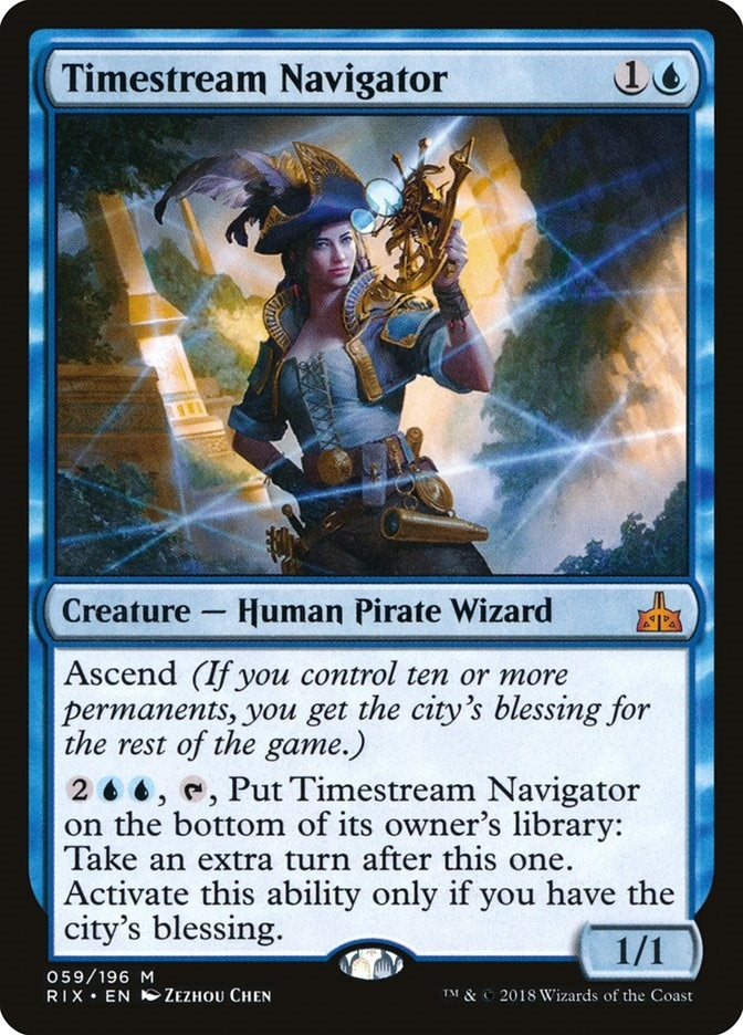 Image for Timestream Navigator (59) [Rivals of Ixalan] - Magic: The Gathering