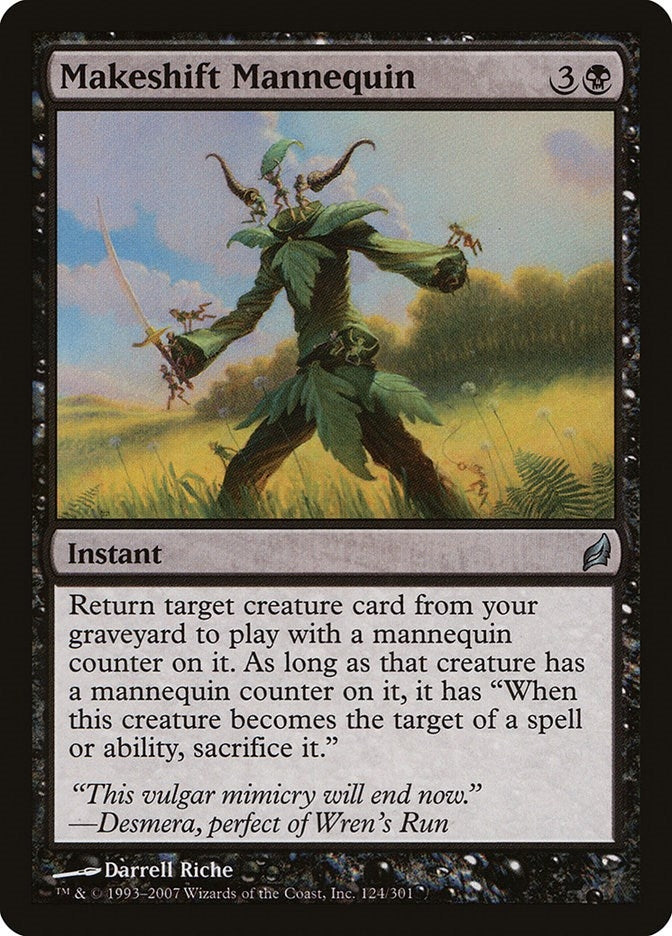 Image for Makeshift Mannequin (124) [Lorwyn] - Magic: The Gathering
