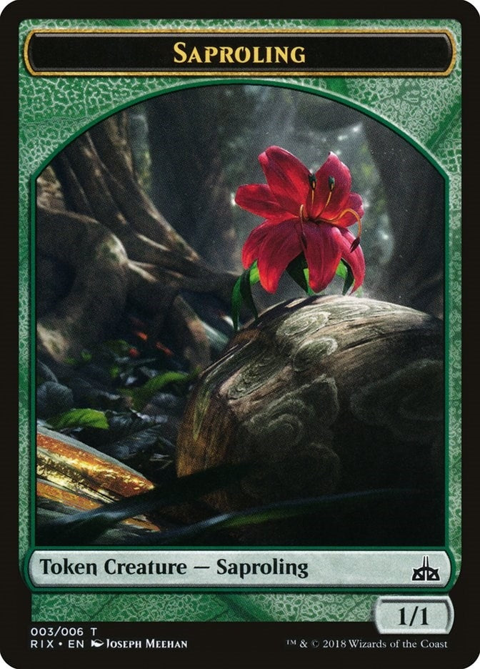 Image for Saproling Token (003) (3) [Rivals of Ixalan] - Magic: The Gathering