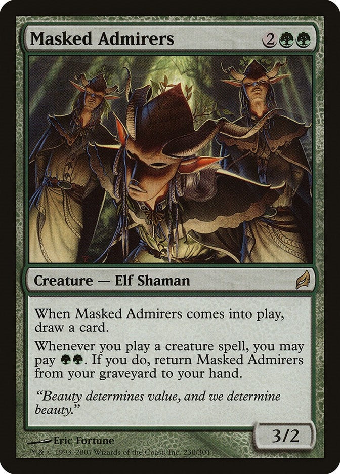 Image for Masked Admirers (230) [Lorwyn] - Magic: The Gathering
