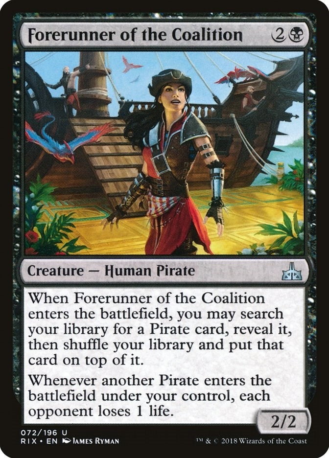 Image for Forerunner of the Coalition (72) [Rivals of Ixalan] - Magic: The Gathering