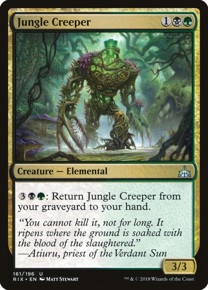 Image for Jungle Creeper (161) [Rivals of Ixalan] - Magic: The Gathering