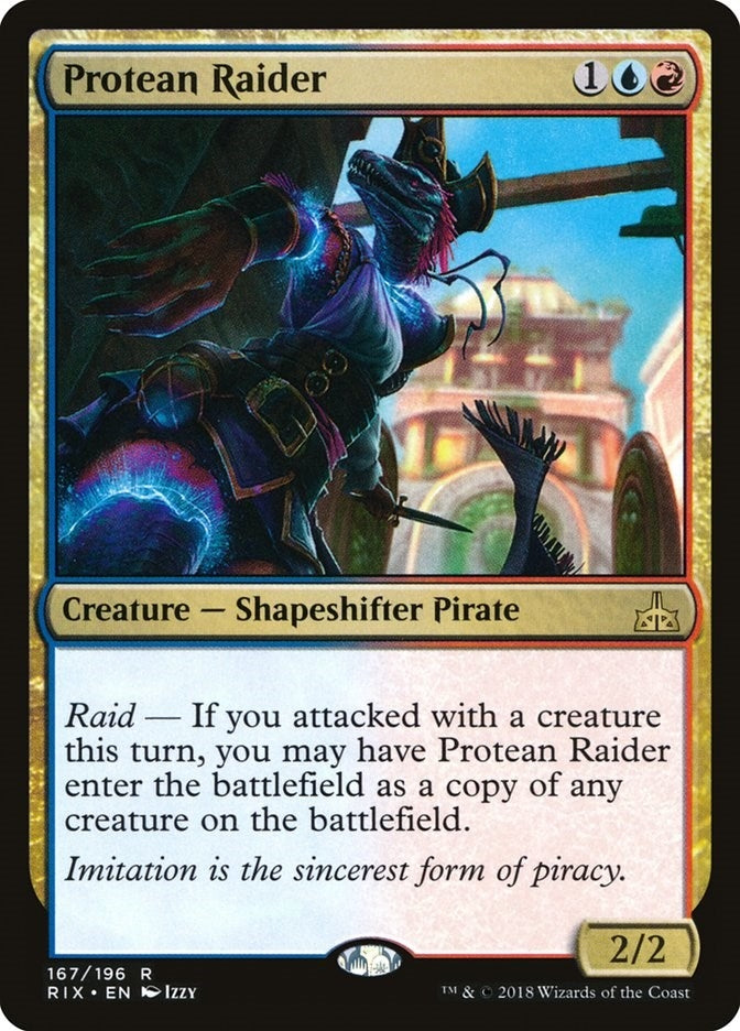 Image for Protean Raider (167) [Rivals of Ixalan] - Magic: The Gathering