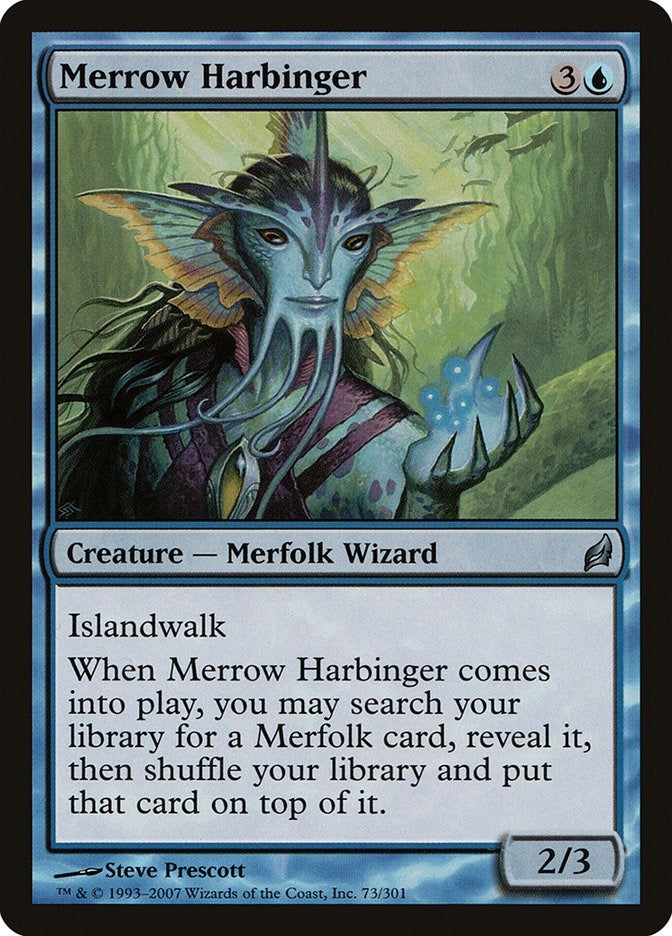 Image for Merrow Harbinger (73) [Lorwyn] - Magic: The Gathering