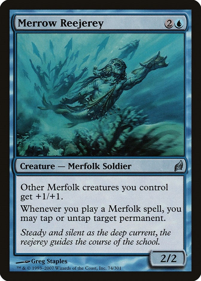 Image for Merrow Reejerey (74) [Lorwyn] - Magic: The Gathering