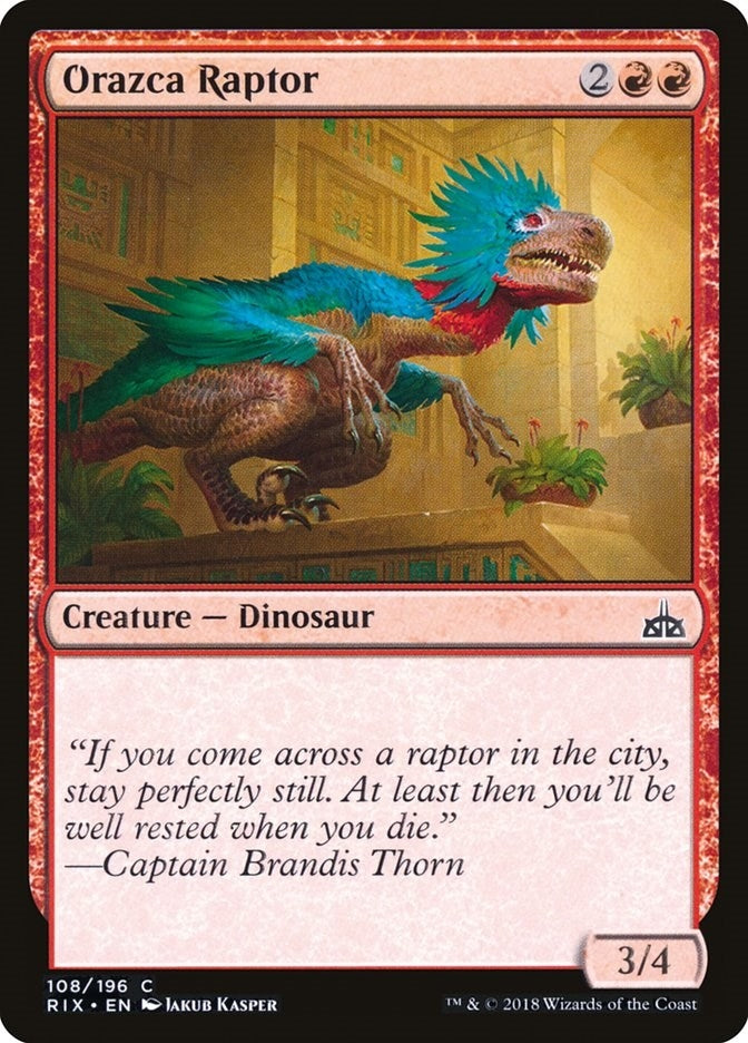 Image for Orazca Raptor (108) [Rivals of Ixalan] - Magic: The Gathering