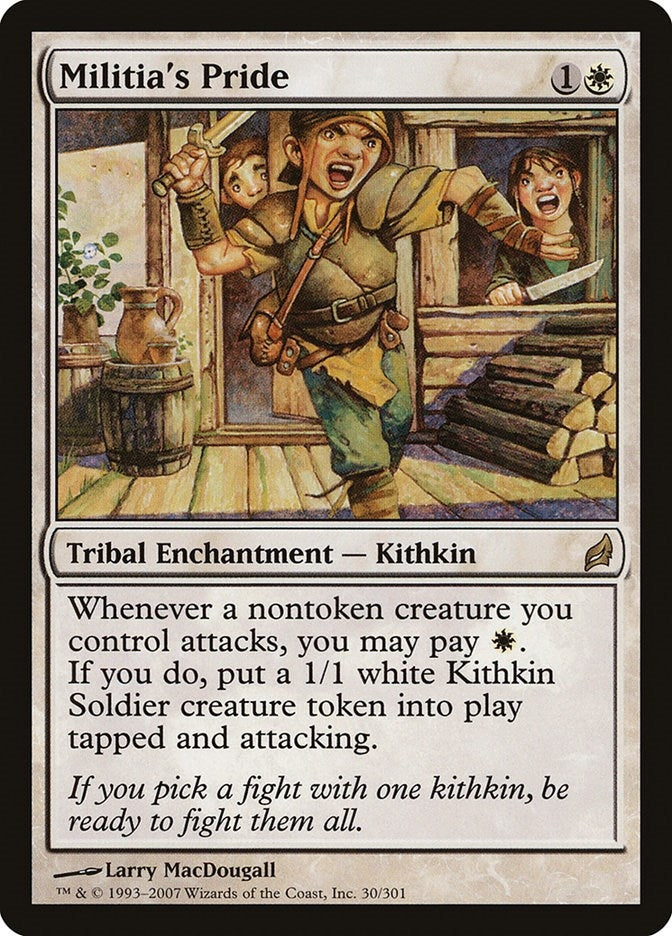 Image for Militia's Pride (30) [Lorwyn] - Magic: The Gathering