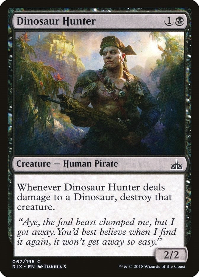 Image for Dinosaur Hunter (67) [Rivals of Ixalan] - Magic: The Gathering