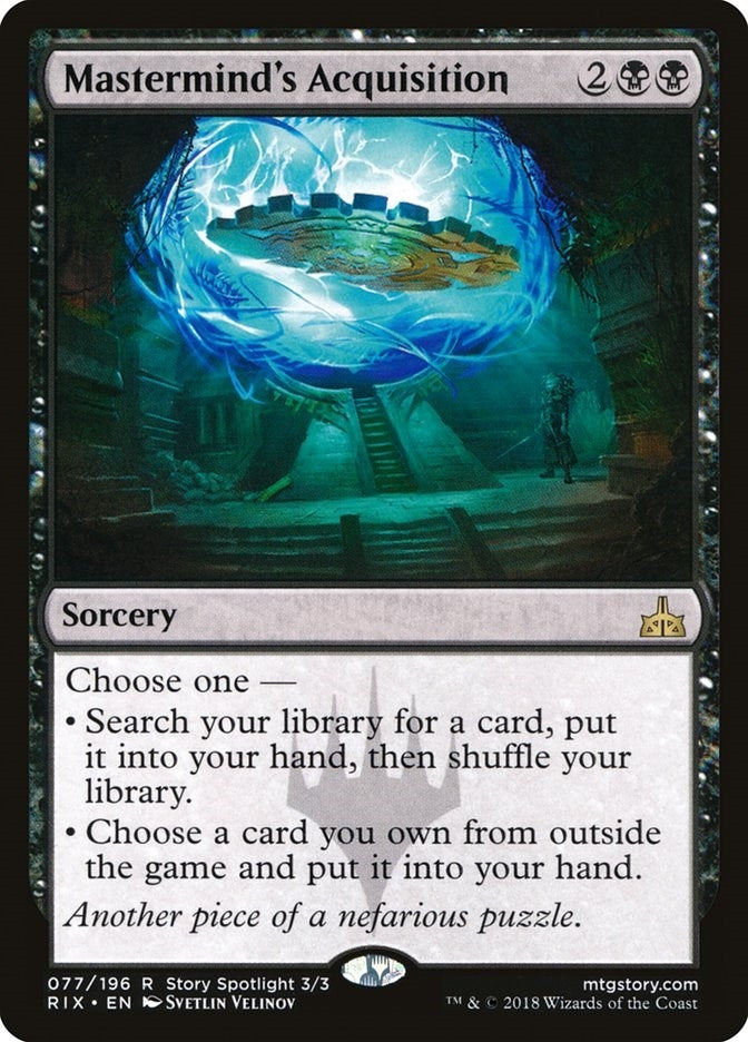 Image for Mastermind's Acquisition (77) [Rivals of Ixalan] - Magic: The Gathering