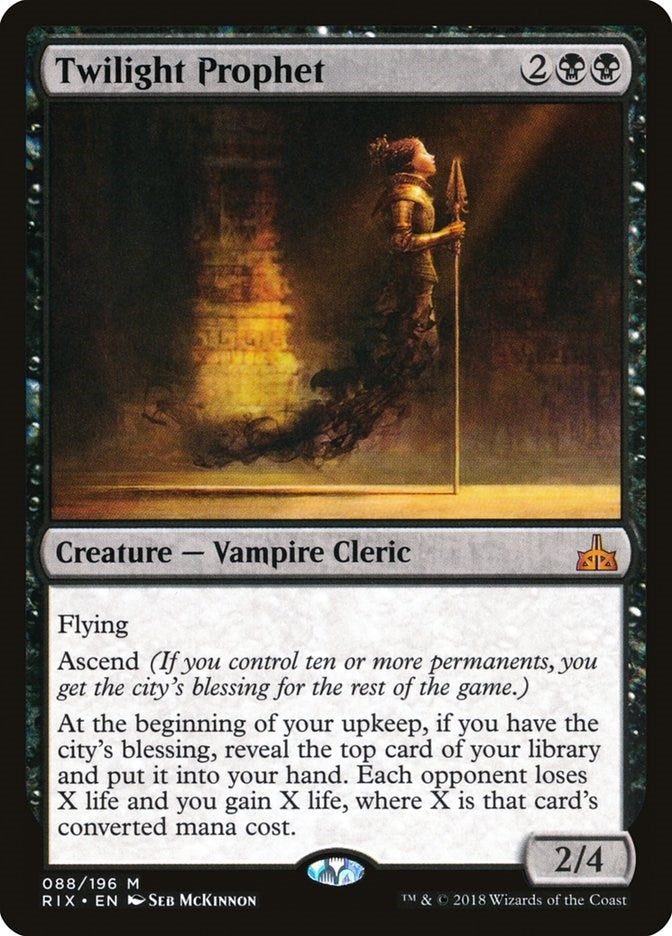 Image for Twilight Prophet (88) [Rivals of Ixalan] - Magic: The Gathering