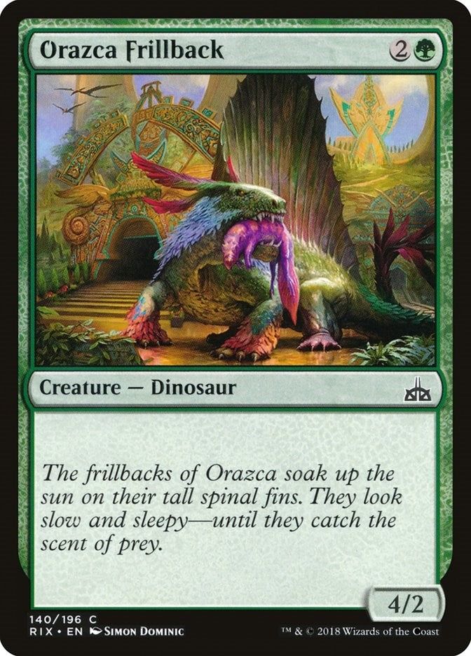 Image for Orazca Frillback (140) [Rivals of Ixalan] - Magic: The Gathering