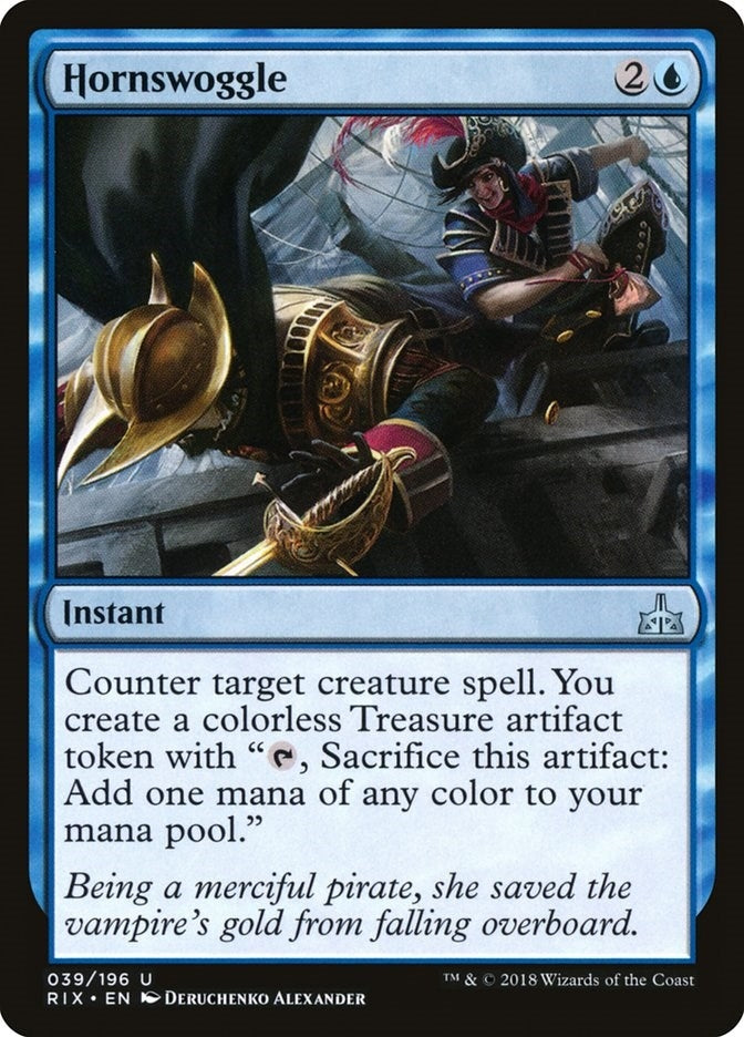 Image for Hornswoggle (39) [Rivals of Ixalan] - Magic: The Gathering