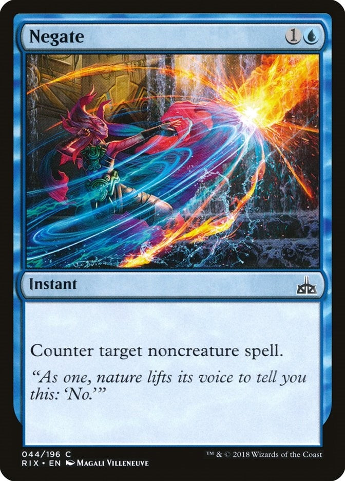 Image for Negate (44) [Rivals of Ixalan] - Magic: The Gathering