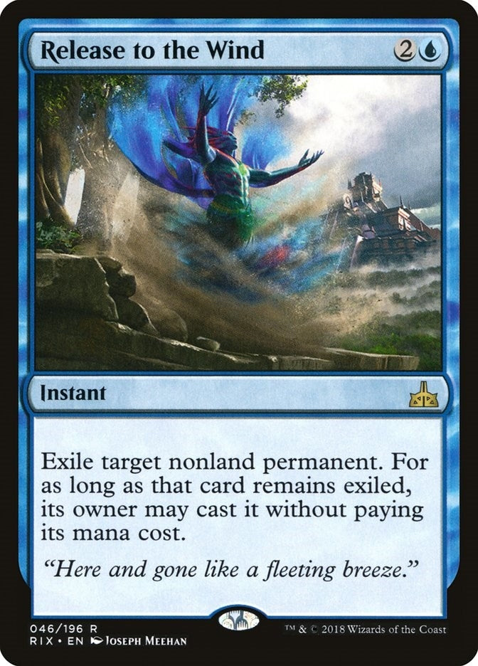 Image for Release to the Wind (46) [Rivals of Ixalan] - Magic: The Gathering