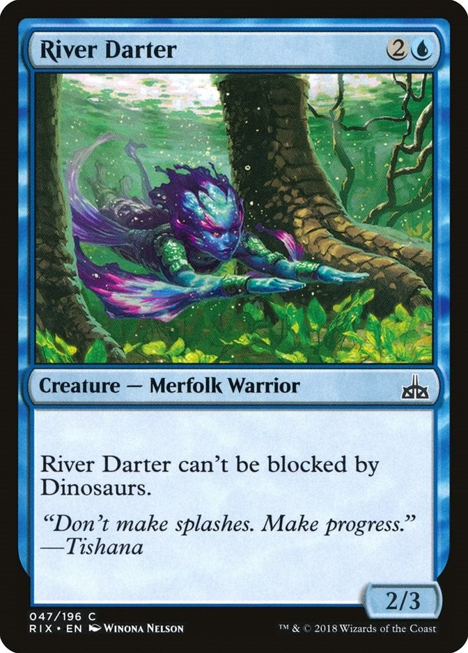 Image for River Darter (47) [Rivals of Ixalan] - Magic: The Gathering