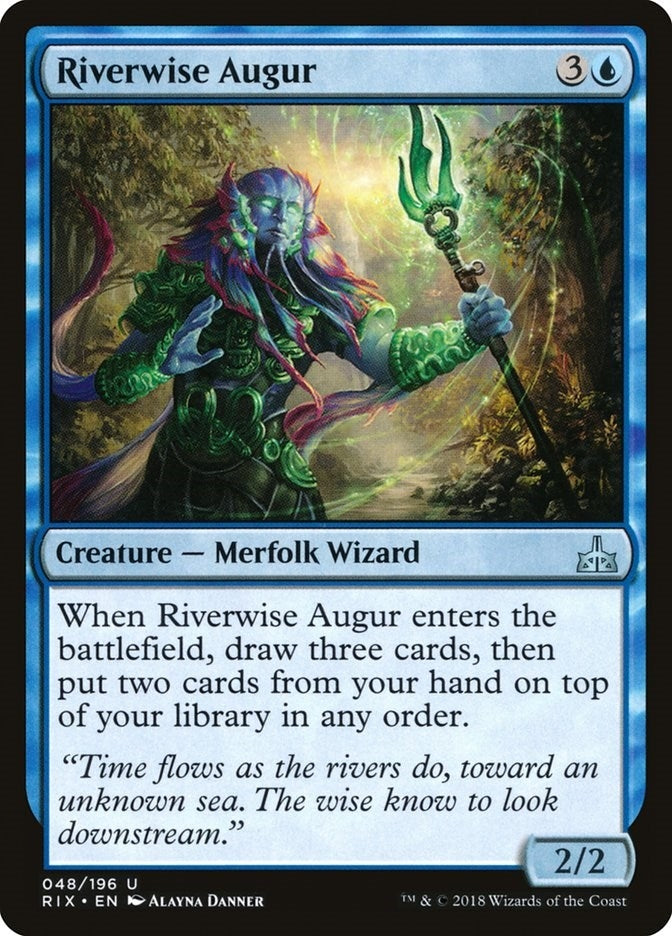 Image for Riverwise Augur (48) [Rivals of Ixalan] - Magic: The Gathering