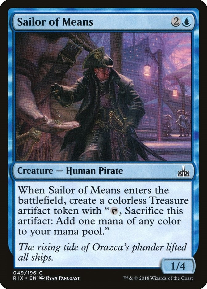 Image for Sailor of Means (49) [Rivals of Ixalan] - Magic: The Gathering