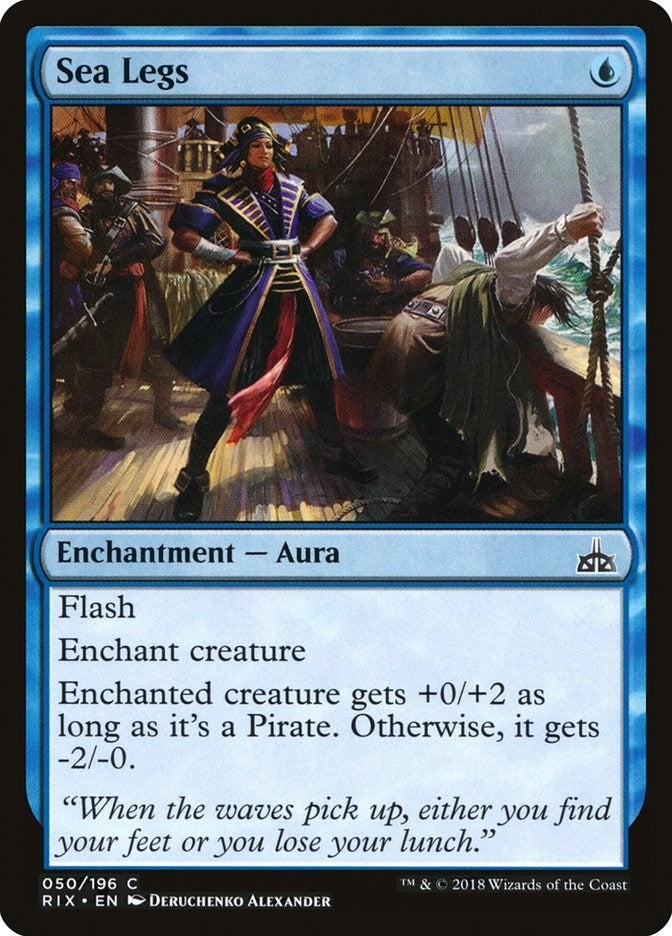 Image for Sea Legs (50) [Rivals of Ixalan] - Magic: The Gathering