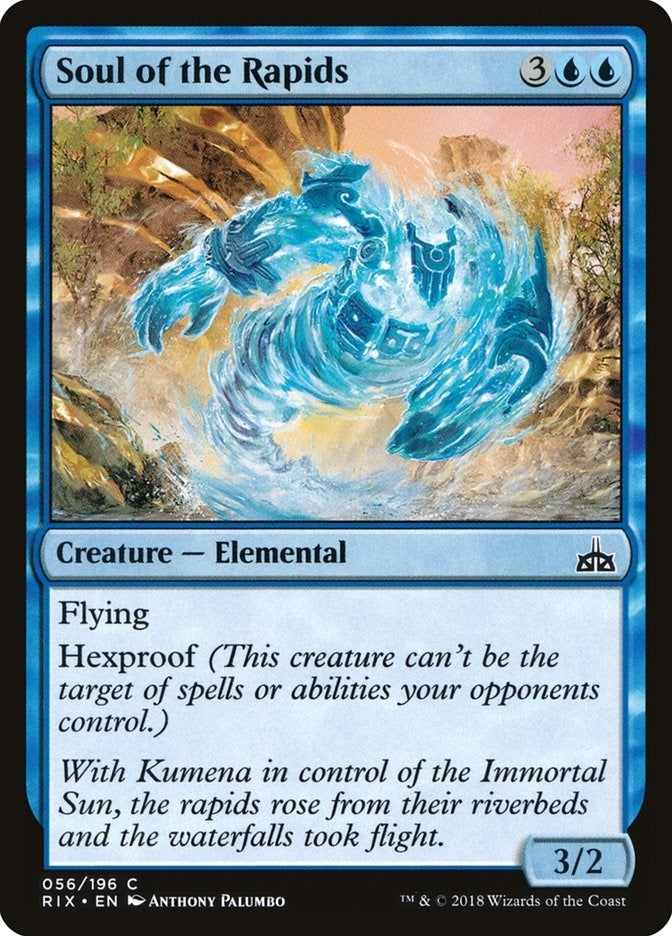 Image for Soul of the Rapids (56) [Rivals of Ixalan] - Magic: The Gathering