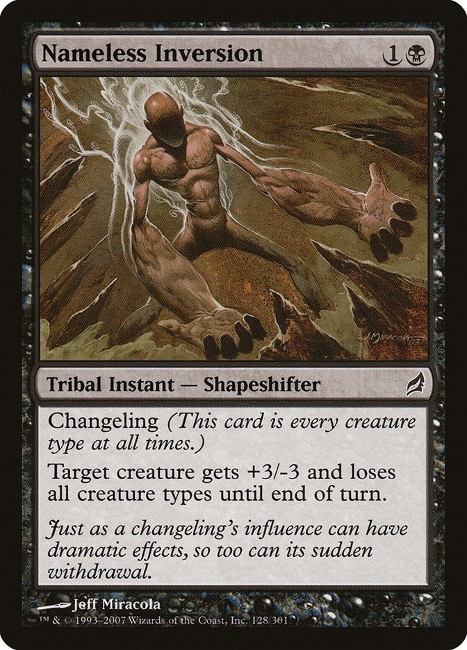 Image for Nameless Inversion (128) [Lorwyn] - Magic: The Gathering