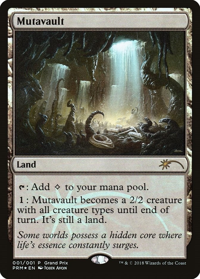 Image for Mutavault (1) [Grand Prix Promos] - Magic: The Gathering
