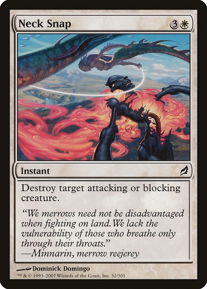 Image for Neck Snap (32) [Lorwyn] - Magic: The Gathering