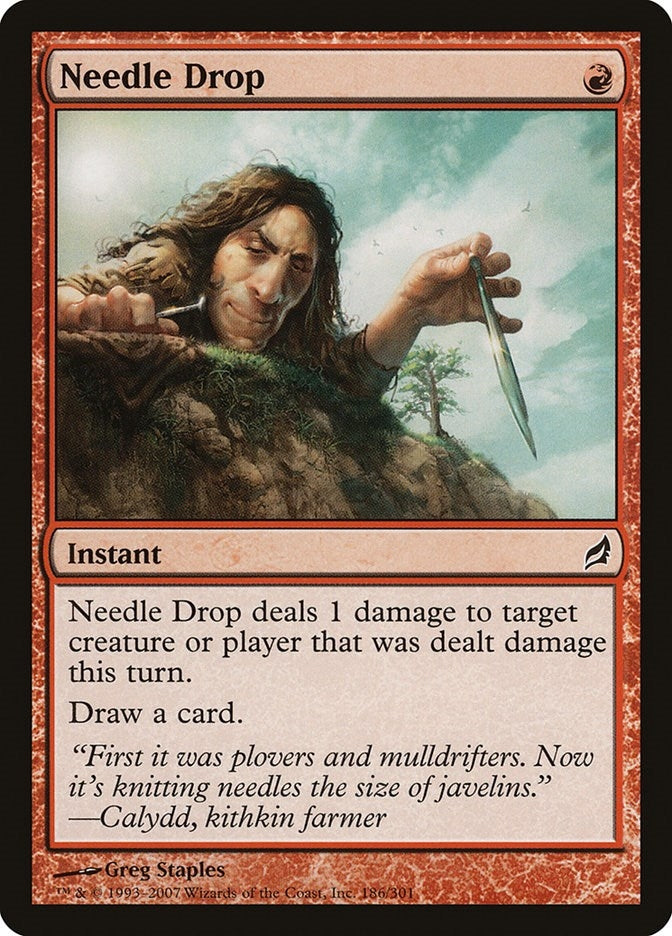 Image for Needle Drop (186) [Lorwyn] - Magic: The Gathering