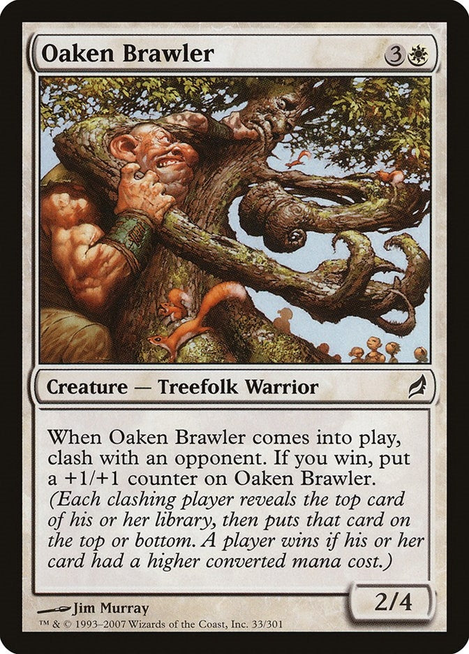 Image for Oaken Brawler (33) [Lorwyn] - Magic: The Gathering