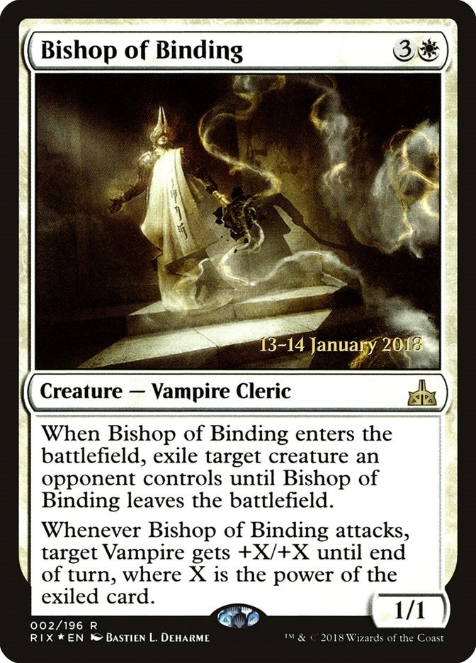 Image for Bishop of Binding (2) [Prerelease Cards] - Magic: The Gathering