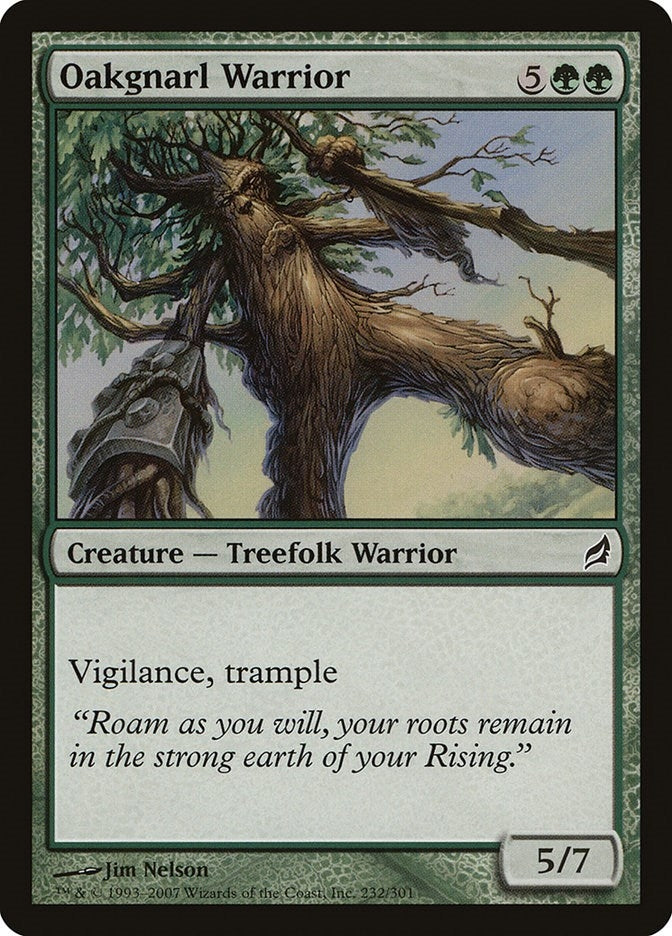 Image for Oakgnarl Warrior (232) [Lorwyn] - Magic: The Gathering