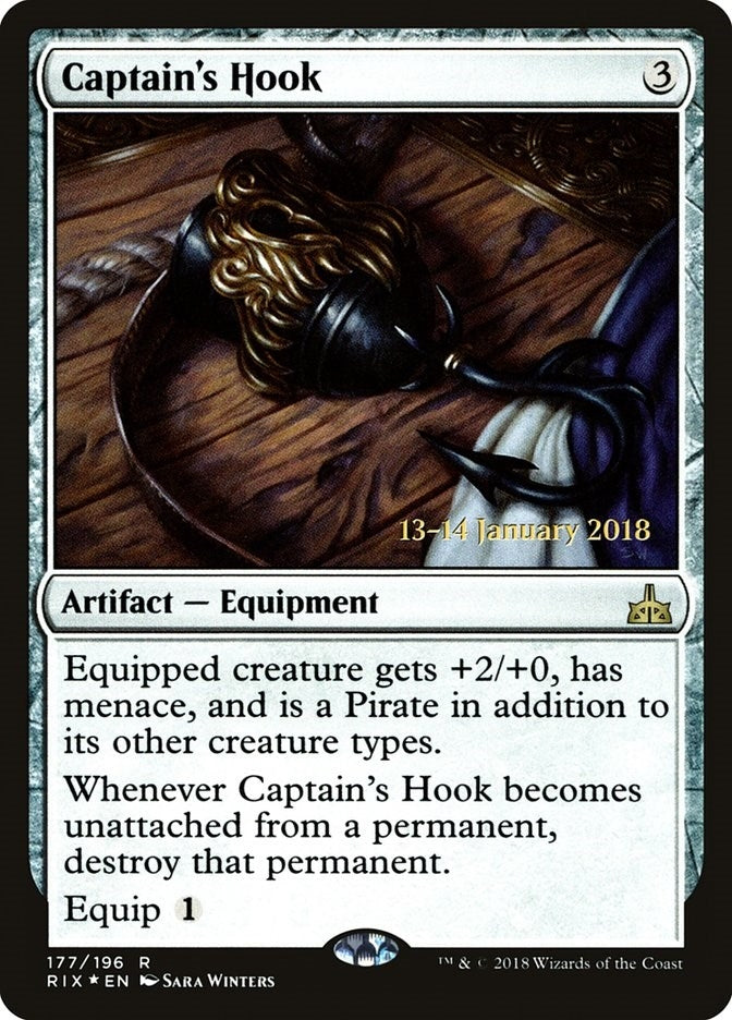 Image for Captain's Hook (177) [Prerelease Cards] - Magic: The Gathering